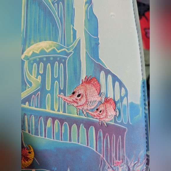 Disney Loungefly The Little Mermaid Mini Backpack - Picture 5 of 16